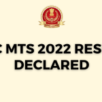 SSC MTS 2022 Result Declared