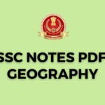 SSC Geography Notes pdf